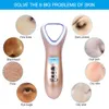 Home Beauty Instrument Cold Hammer Ultrasonic Cryotherapy LED P On krymporer Lyftande vibration Massager Ultraljud Eye Skin Care Device 230701