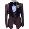 Mäns kostymer blazers män kostymer höstmärke mode tryck hög kvalitet boutique brudgum avslappnad smal passform bröllop fest klänning prom tuxedo 230630