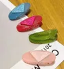 Ins Fashion Crystal Boutique Clips Kids Girls Transparent Clear Candy Color Princess Designer Hårtillbehör BB Clips