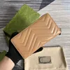 Carteras famosas Monedero de diseñador clásico Bolso de tarjeta de dinero de cuero real Marca de moda Moneybag de calidad superior