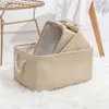 Socks Home Supplies Free Shipping Folding Linen Organizer Box Baby Toys Socks Clothes Book Gadget House Office Laundry Basket Storage