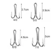 Fishing Hooks 20Pcs Stainless Steel Double Fishing Hooks Big Strong Sharp Double Fish Hook Size 4/0 5/0 6/0 7/0 8/0 9/0 230630