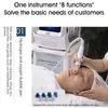 8 in 1 Macchina multifunzione La più recente Hydra Water Oxygen Dermobrasion Skin Care 6 in 1 Portable Microdermabrasion Aqua Facial Equipment