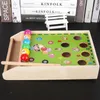 Balloon Mini Pool Table Wood Top Set With Rod Easy Carrying Tabletop Toys For Kids Boys Girls Hand Dexterity 230630