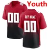 Deion Sanders Kirk Cousins Bijan Robinson Drake Londres Kyle Pitts Michael Penix Jr. Younghoe Koo Jessie Bates III Tyler Allgeier Kaden Elliss Fútbol Jersey Mujeres