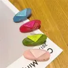 Ins Mode Kristall Boutique Clips Kinder Mädchen transparent klar Candy Farbe Prinzessin Designer Haarschmuck BB Clips