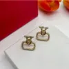 Moda luksusowe kolczyki Pearl Designer 18k złota 925 srebrne kolczyki dla kobiet kolczyki ślubne biżuteria