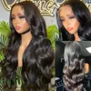 Human Chignons 30 40 Polegada Body Wave Lace Front Hair Perucas Para Mulheres 13x4 Hd Brasileiro 360 Full Wig Pré Depilado 230630