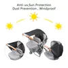 Couverture universelle de poussette de bébé coupe-vent imperméable Protection UV pare-soleil couverture pour bébé nourrissons poussettes activités de plein air siège L230625