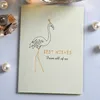 Other Event Party Supplies 9pcs vintage mini message cards gift packing material small greeting cards 230630