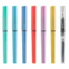 Pens Japanese PLATINUM Small Meteor Fountain Pen PQ200 Macaron Color Student Writing Practice Pens Drifting Tube