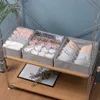 Morandi sous-vêtements boîte de rangement Non-tissé ménage tiroir sous-vêtements organisateur soutien-gorge chaussettes trois pièces boîte de tri