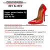 Сапоги модные высокие каблуки сексуальные туфли женские качают большой размер 43 44 45 белые шпильки на каблуке патентная кожа Свадебная обувь Свадебная обувь эй si mey