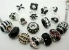 100pcsLot mixed Color Fashion Charms Beads for Jewelry Making Loose Big Hole Charms DIY Beads for European Bracelet Wholesale in Bulk