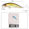 Köder lockt 1 Stück 3D-Augen leuchtende Minnow-Fischerei 7 cm 115 g Jig sinkende Wobbler harter Köder künstlicher Kurbelköder Nacht Pesca 230630