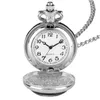 Нотр -дам де Париж Соборная Дисплей Смотрит Antique Quartz Pocket Watch Countrace Change Clock Souvenir Disters для мужчин Women3953600