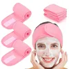 Offre spéciale bandeaux en microfibre femmes adaptés au visage visage Spa maquillage Yoga cerceau cheveux personnalisé bande magique bandeau