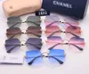 12% OFF Wholesale of sunglasses 202 New Xiaoxiang for Women's Summer outing Metal Colorful Sunglasses Personalized Borderless Glasses 1692