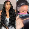 Human Chignons 30 40 Polegada Body Wave Lace Front Hair Perucas Para Mulheres 13x4 Hd Brasileiro 360 Full Wig Pré Depilado 230630