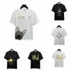 Summer Mens T Shirts Womens Designers Graphic T Shirt Fashion Print Letters Korta ärmar Löst överdimensionerad lyx Tshirt Casual Street Loewees Tees