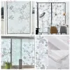 Racks Frosted Window Film Privacy Opaque Window Stickers Self Adhesive Glass Vinyl Film for Kitchen Bathroom Office Matte Glass Stain