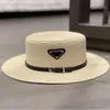 デザイナーの麦わら帽子の贅沢紳士キャップ最高品質の男性用と女性の太陽の帽子