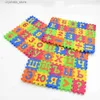 Hot Sell Russian Alphabet Letter Toys Kids Baby Puzzle Mats 55 * 55mm Mattor Babies Language Foam Learning Toy L230518