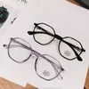 Óculos de sol iboode irregular polígono verde óculos de leitura para mulheres armação de plástico antifadiga anciãos óculos presbiopianos 1.0 1.5 2.0 230630