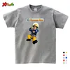 Clothing Sets Kids Tshirts Cartoon Fireman Sam Print Tee Tops Clothes For Kid Short Sleeve Boy Girls 100Cotton Tshirt Costume 230630