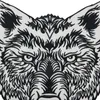 Huge Lone Wolf Head Tattoo Reflective Embroidered Patch Biker Back Applique Iron Sew On Badges 12 Inch High 282H