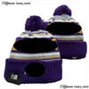 Los Angeles''lakers''bobble Hats野球帽2023-24ファッションデザイナーバケツハットチャンキーニットフェイクポムビーニービーニークリスマスハット