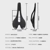 Bike Saddles MTB/Road Bicycle Carbon Fiber Ultralight Saddle Bike Saddle Carbon Fiber Riding Seat Cushion 230630