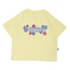 Conjuntos de roupas T-shirt infantil 2023 Spring Wyn Series Summer Boys Girls Cotton Printed Short Sleeve Tops Casual Shorts Confortáveis 230630