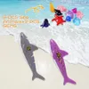 Bath Toys 20st Summer Pool Diving Swimming Shark Rings Sea Animals For Kids Girls Fun Swim Games Sink Set Underwater Dive Gifts 230630