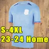 Camisas de futebol MBAPPE 2023 2024 GRIEZMANN BENZEMA Mens Francia 23 24 POGBA GIROUD KANTE camisa de futebol PAVARD Maillot Foot Training camisas manga curta XXXL 4XL