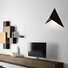 Forme de triangle minimaliste moderne LED style nordique Appliques murales d'intérieur Salon Lumière 3W 5W AC85-265V Simple LightingHKD230701