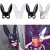 Party Maskers Halloween Konijn Masker Stage Cosplay Prestaties Rekwisieten Bunny Oren Nachtclub Carnaval Meisje Levert 230630