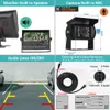 Car dvr Truck Reverse System Sound 7" AHD Monitor with Speaker Reversing 1080P Rear View Audio Camera Builtin MicrophoneHKD230701