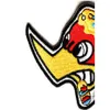 Fashional Smokin Duck Biker Patch Embroidered patches Left Chest Size DIY Clothing Patch 197Y