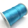 2 mm x 100 iarde di Qualità Coda di Ratto Morbido Nylon Rotolo di Corda di Raso Kumihimo Shamballa Nodo Cinese Corde 8263308T