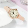 2023 New autumn fashion niche design inse style quartz watch for women's simple and retro small temperament watch