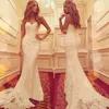 2023 New Arrival Modern Mermaid Lace Wedding Dresses Sweetheart Applique Elegant Long Vintage Bridal Gowns Custom Made High Quality Fashion