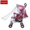 Imperméable spécial anti-poussière grand panier haute paysage poussettes accessoires coupe-vent bébé poussette housse de pluie L230625