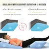 Pads 1pcs Portable Iatable Elevation Wedge Leg Foot Pillow for Sleeping Knee Support Cushion Between the Legs with Iator Pump