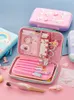 Borse 2021New 3D Case a matita ad alta capacità Eva Pen Borse Stationery Organizer per le ragazze e boys bout bovine sovrani box kawaii