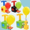 Diecast Model Cars Rocket Balloon Tower Toy Puzzle Fun Eon Inertia Air Power Car Science Experiment Toys for Children Gift 220518 Z230701