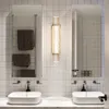 램프 현대 골드 크리스탈 벽 조명 침대 옆 침실 거실 홈 장식 LED Sconce 욕실 실내 비품HKD230701