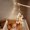 1pc baby trägvägg sängklocka konsol mobil hängande skraller leksakhängare baby spjälsäng mobil sängklocka hållare arm konsol tillbehör l230518
