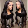 Synthetic Wigs HD Transparent 13x6 Body Wave Lace Front Human Hair 30 32inch Brazilian Wear Go Glueless Wig 6x4 Closure For Women 230630