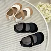 Turnschuhe Neue Herbst Kinder Schuhe Kinder Marke Prinzessin Schuhe Kleinkind Mode Falts Baby Mädchen Leder Schuhe Süße Kleid Schuhe Mary JaneHKD230701